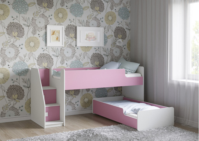 Детская выкатная кровать Легенда К402.41 в Ступино